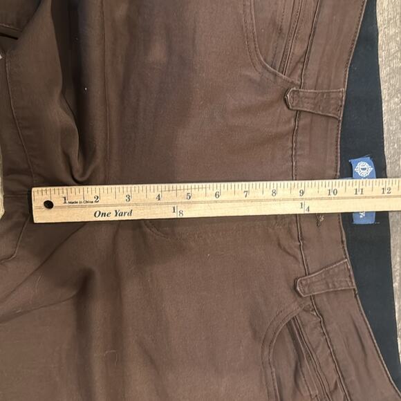 Democracy Women's Ab Solution Ankle Length Colored Jegging Brown Size 14 - Picture 5 of 8